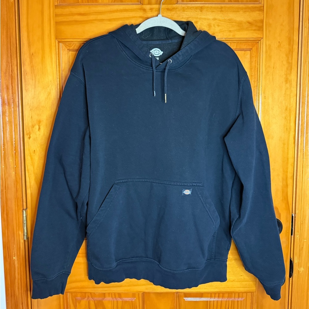 Dickies Men's Water Repellent Logo Sleeve Hoodie Sweatshirt Size Large